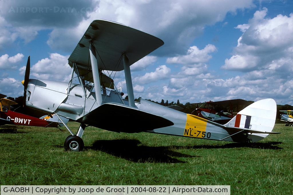 G-AOBH, 1941 De Havilland DH-82A Tiger Moth II C/N 83818, One of the many Tiger Moths at the Moth Rally 2004.