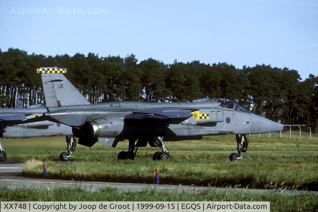 XX748, 1974 Sepecat Jaguar GR.3A C/N S.45, 54 Sq
