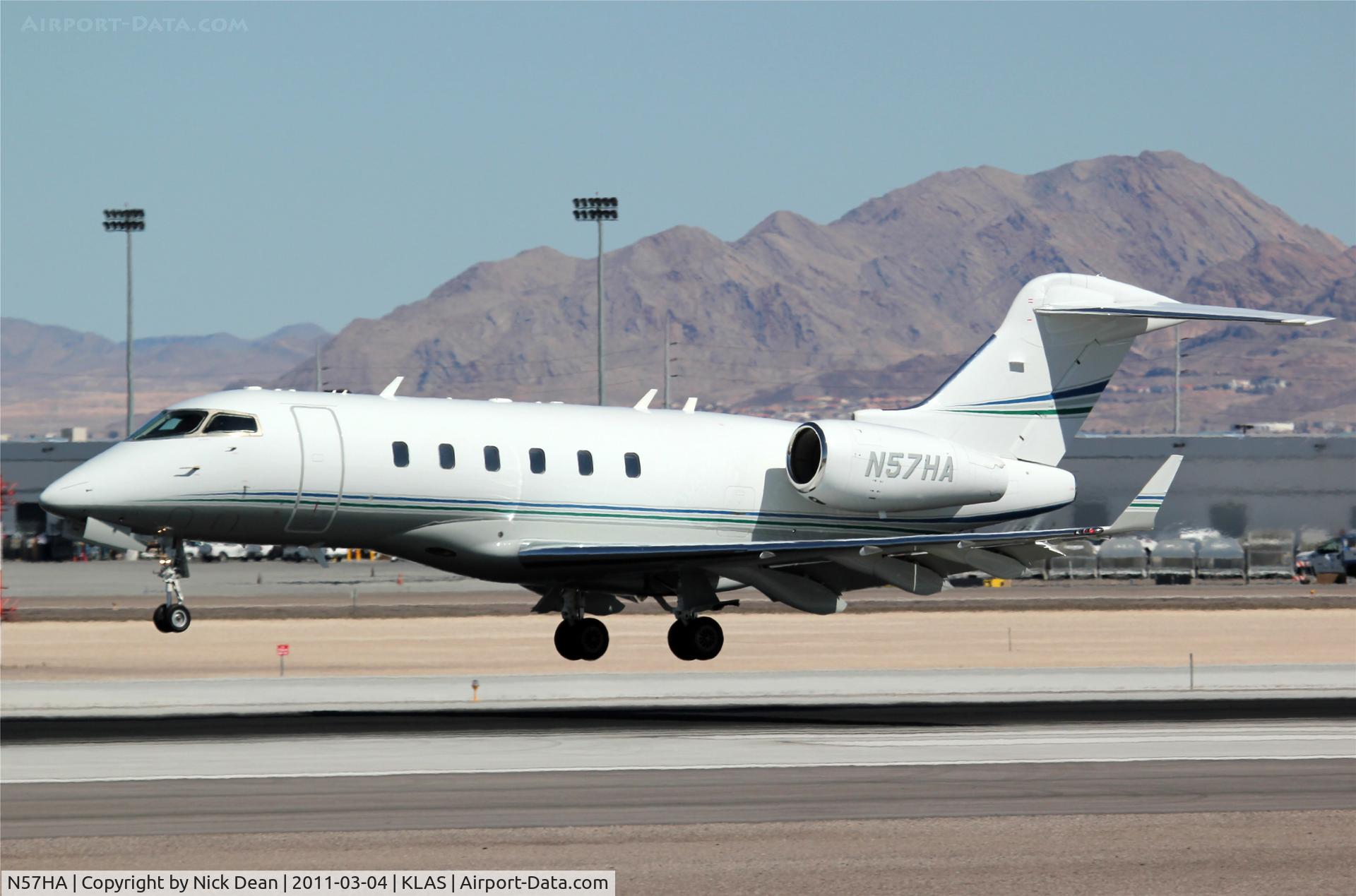 N57HA, 2006 Bombardier Challenger 300 (BD-100-1A10) C/N 20115, KLAS