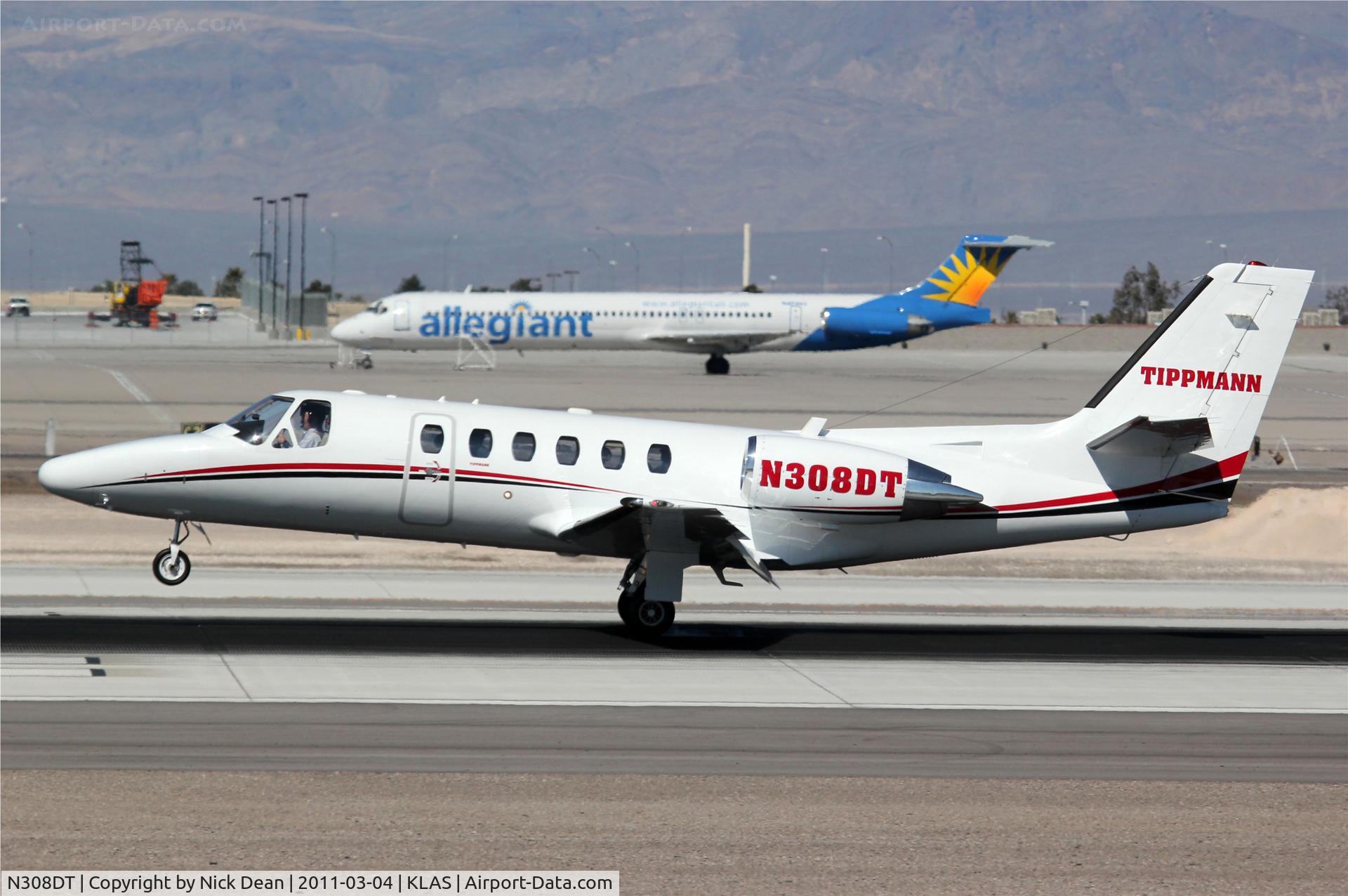 N308DT, 2004 Cessna 550 Citation Bravo C/N 550-1094, KLAS