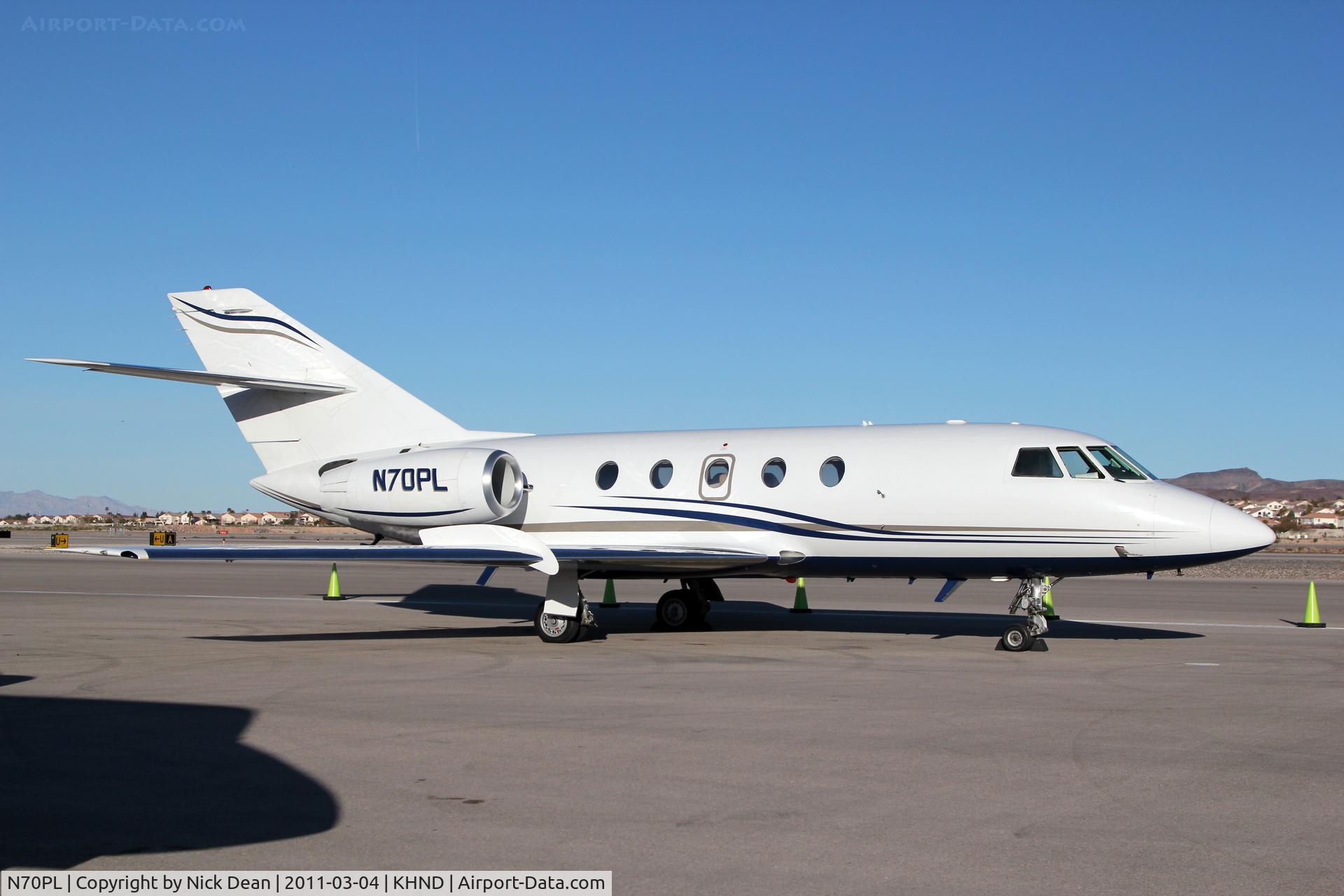 N70PL, 1980 Dassault Falcon (Mystere) 20 C/N 436, KHND