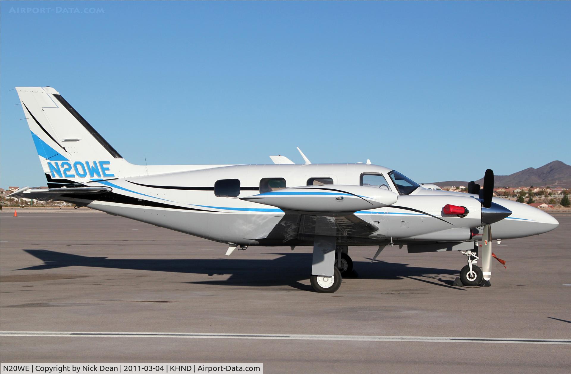 N20WE, 1980 Piper PA-31T1 C/N 31T-8004025, KHND