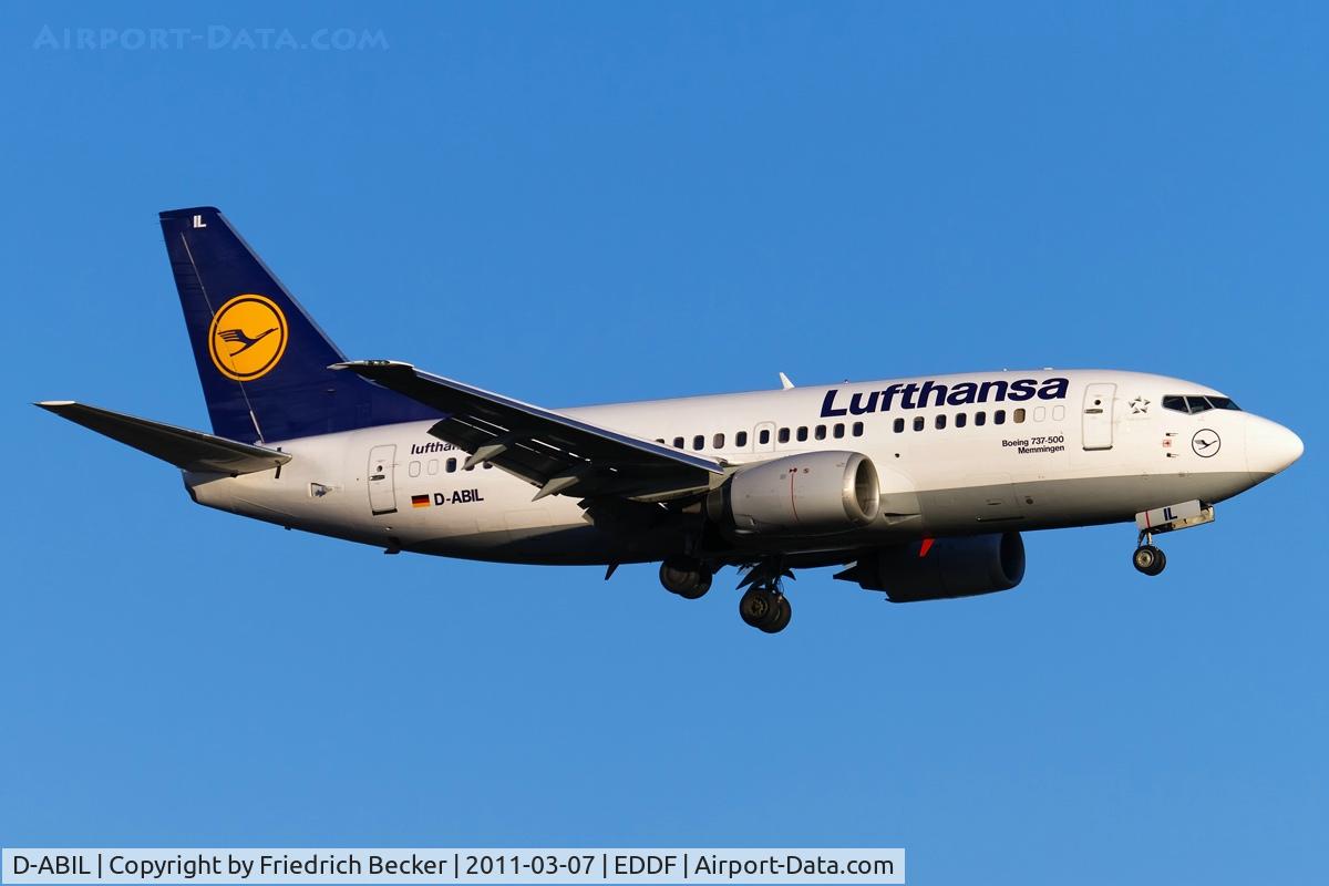 D-ABIL, 1991 Boeing 737-530 C/N 24824, on final
