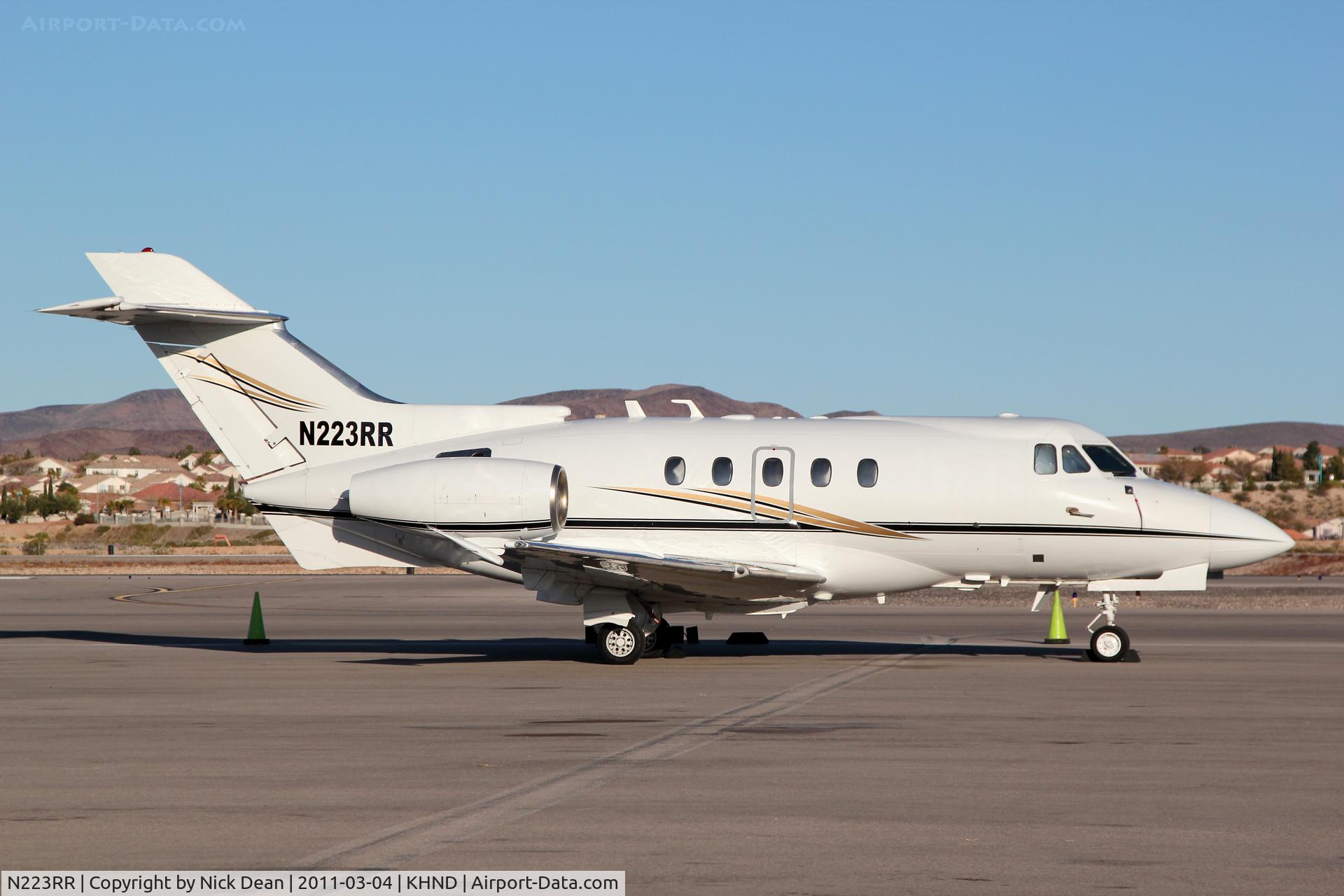 N223RR, 1972 Hawker Siddeley BH.125-400A C/N NA775, KHND C/N 25282