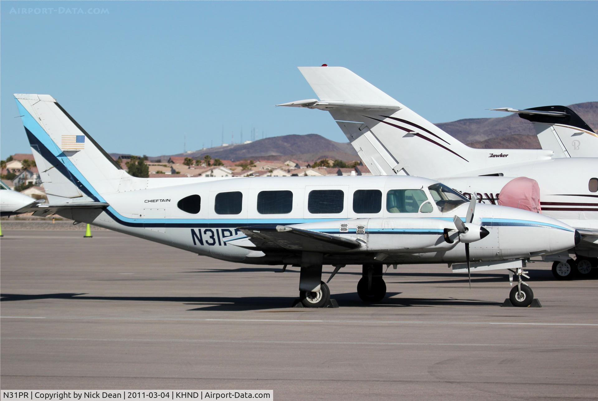 N31PR, 1979 Piper PA-31-350 Chieftain C/N 317952049, KHND