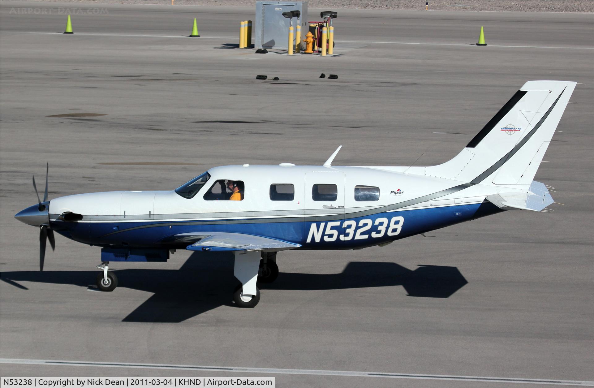 N53238, Piper PA-46-500TP C/N 4697086, KHND