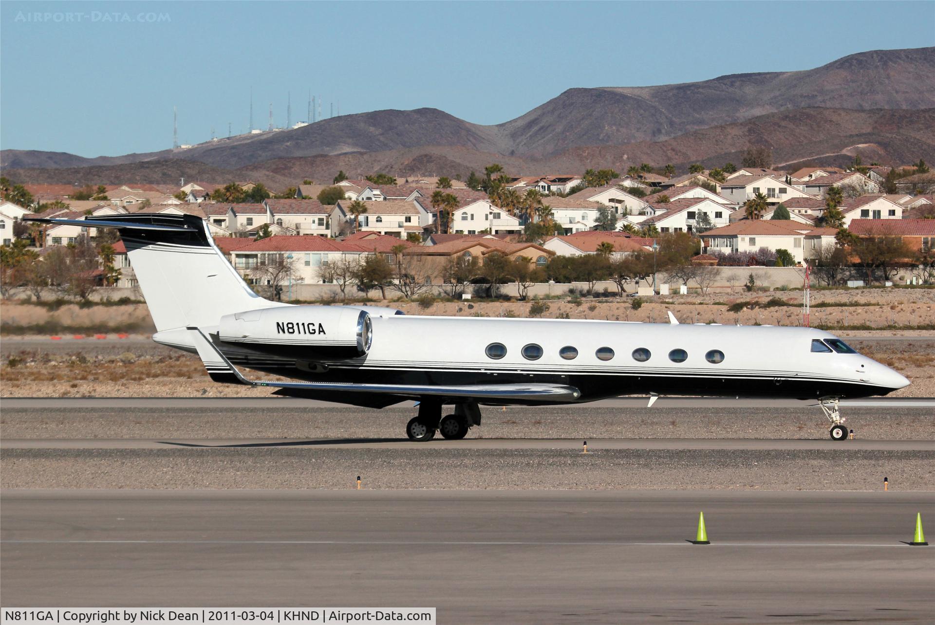 N811GA, 2003 Gulfstream Aerospace GV-SP (G550) C/N 5011, KHND