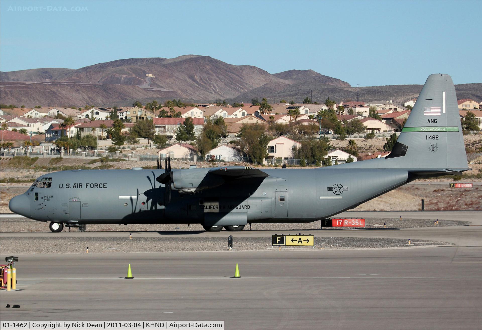 01-1462, 2001 Lockheed C-130J-30 Super Hercules C/N 382-5526, KHND