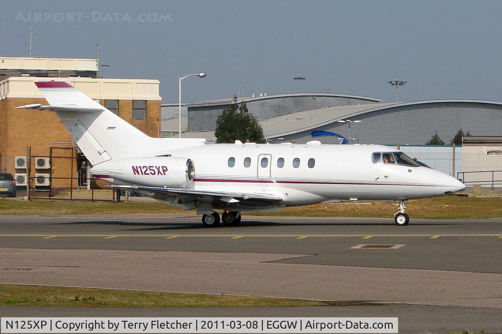 N125XP, 2000 Raytheon Hawker 800XP C/N 258485, Luton based 2000 Raytheon Aircraft Company HAWKER 800XP, c/n: 258485