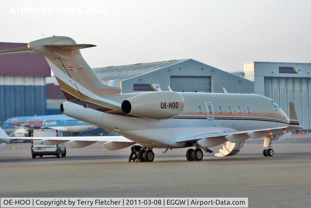 OE-HOO, 2005 Bombardier Challenger 300 (BD-100-1A10) C/N 20079, Bombardier BD-100-1A10 Challenger 300, c/n: 20079 at Luton