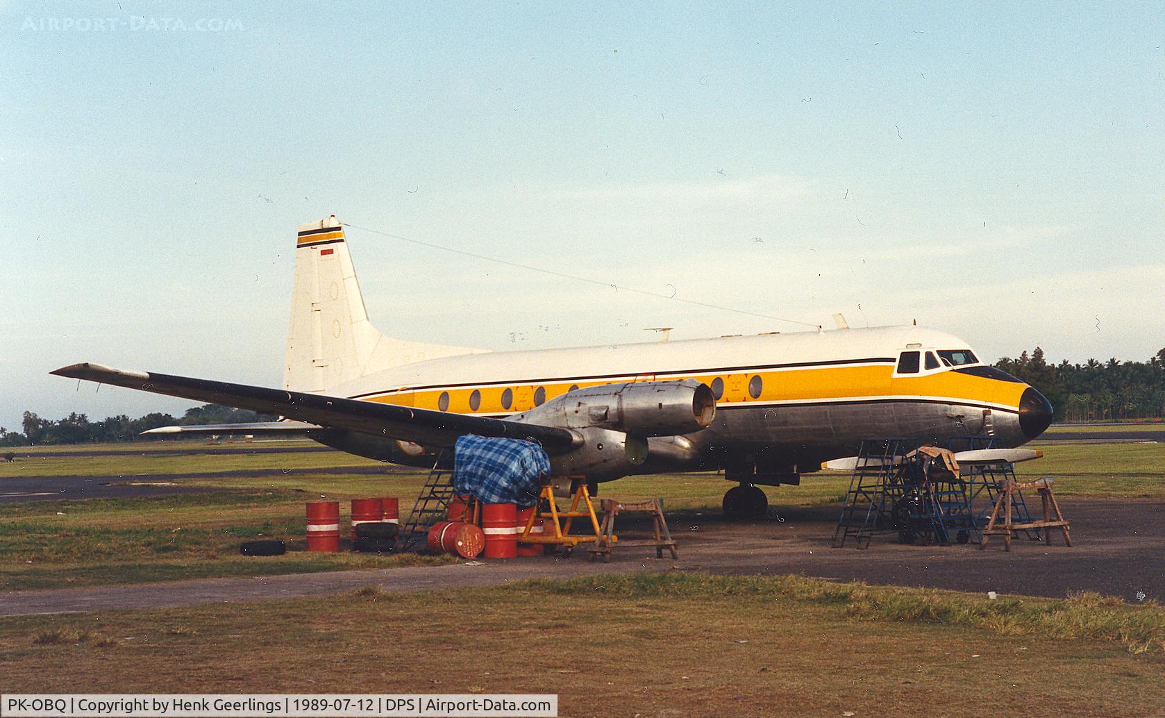 PK-OBQ, 1967 Hawker Siddeley HS.748 Series 2A C/N 1638, Airfast