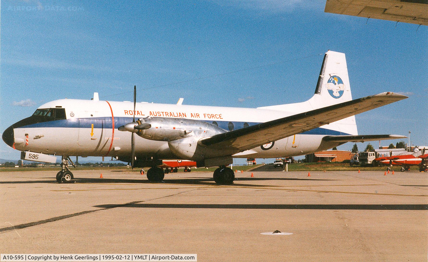 A10-595, 1967 Hawker Siddeley HS.748 Series 2 C/N 1595, RAAF - Tasmania