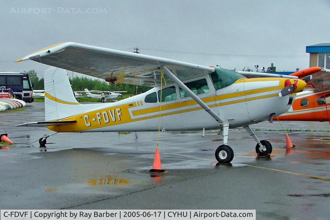 C-FDVF, 1966 Cessna 180H Skywagon C/N 18051702, Cessna 180H Skywagon 180 [180-51702] St. Hubert~C 17/06/2005.