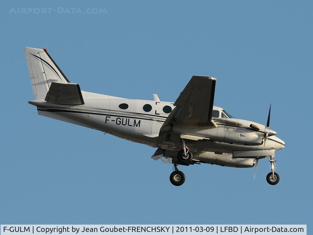 F-GULM, 1980 Beech C90A King Air C/N LJ-1226, RAPIDO SA landing 23