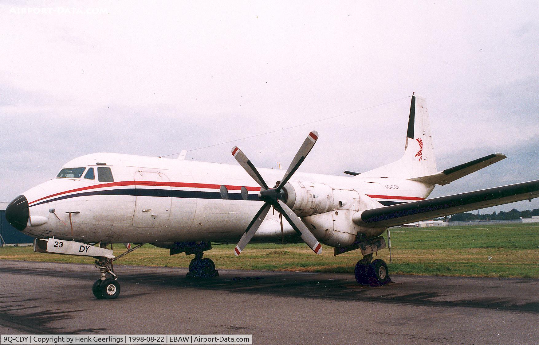 9Q-CDY, Hawker Siddeley HS-780 Andover C1 C/N Set 11, Andover at Deurne Airport