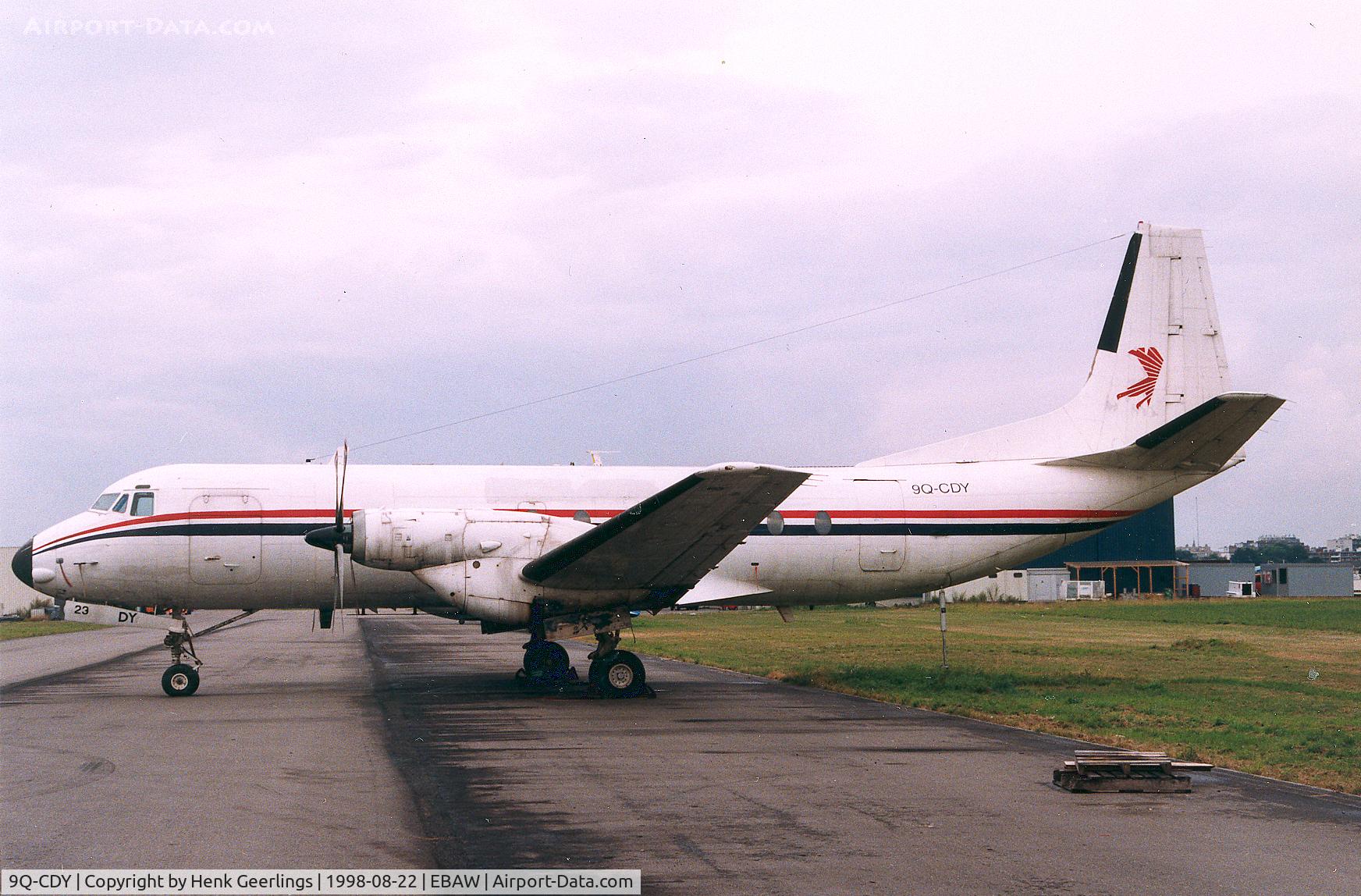9Q-CDY, Hawker Siddeley HS-780 Andover C1 C/N Set 11, Andover at Deurne Airport 1998