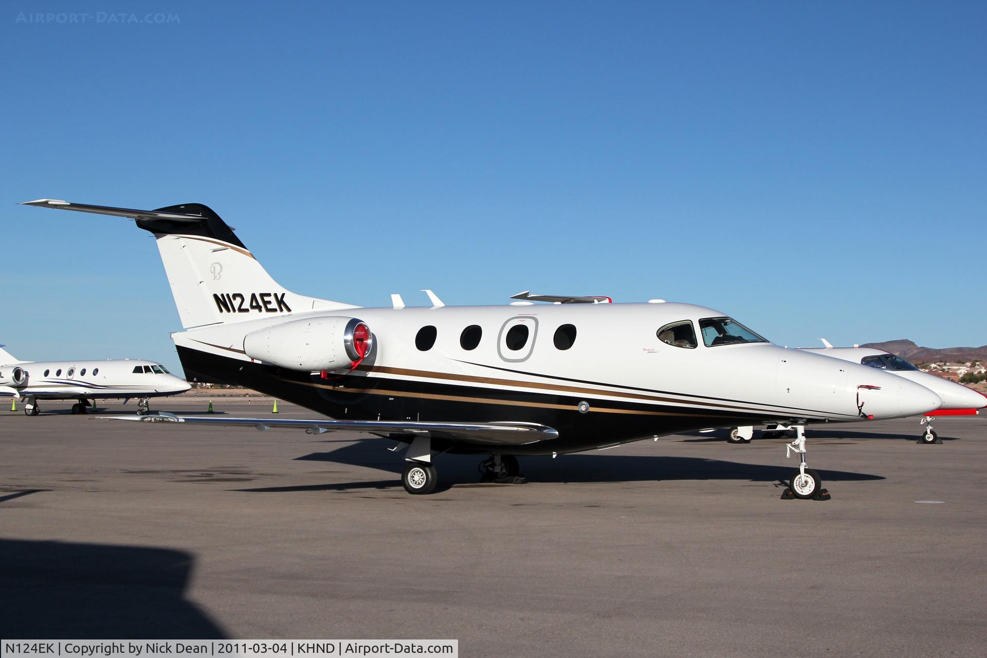 N124EK, Hawker Beechcraft Corp 390 C/N RB-270, KHND