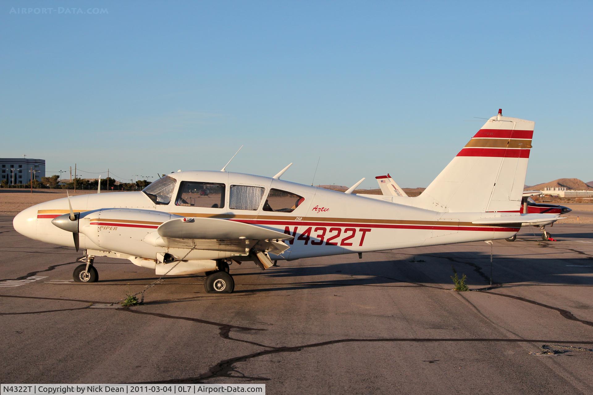 N4322T, 1964 Piper PA-23-250 C/N 27-2524, 0L7