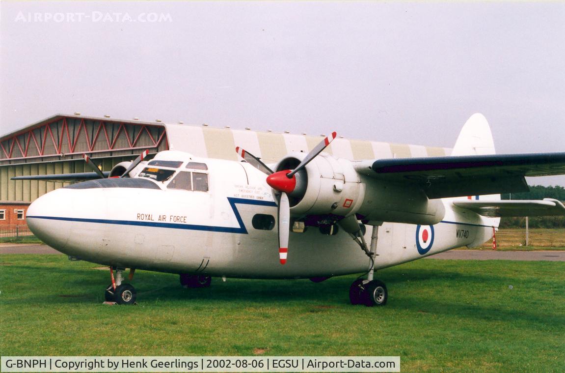 G-BNPH, 1955 Hunting Percival P-66 Pembroke C1 C/N PAC/66/027, Pembroke cs RAF