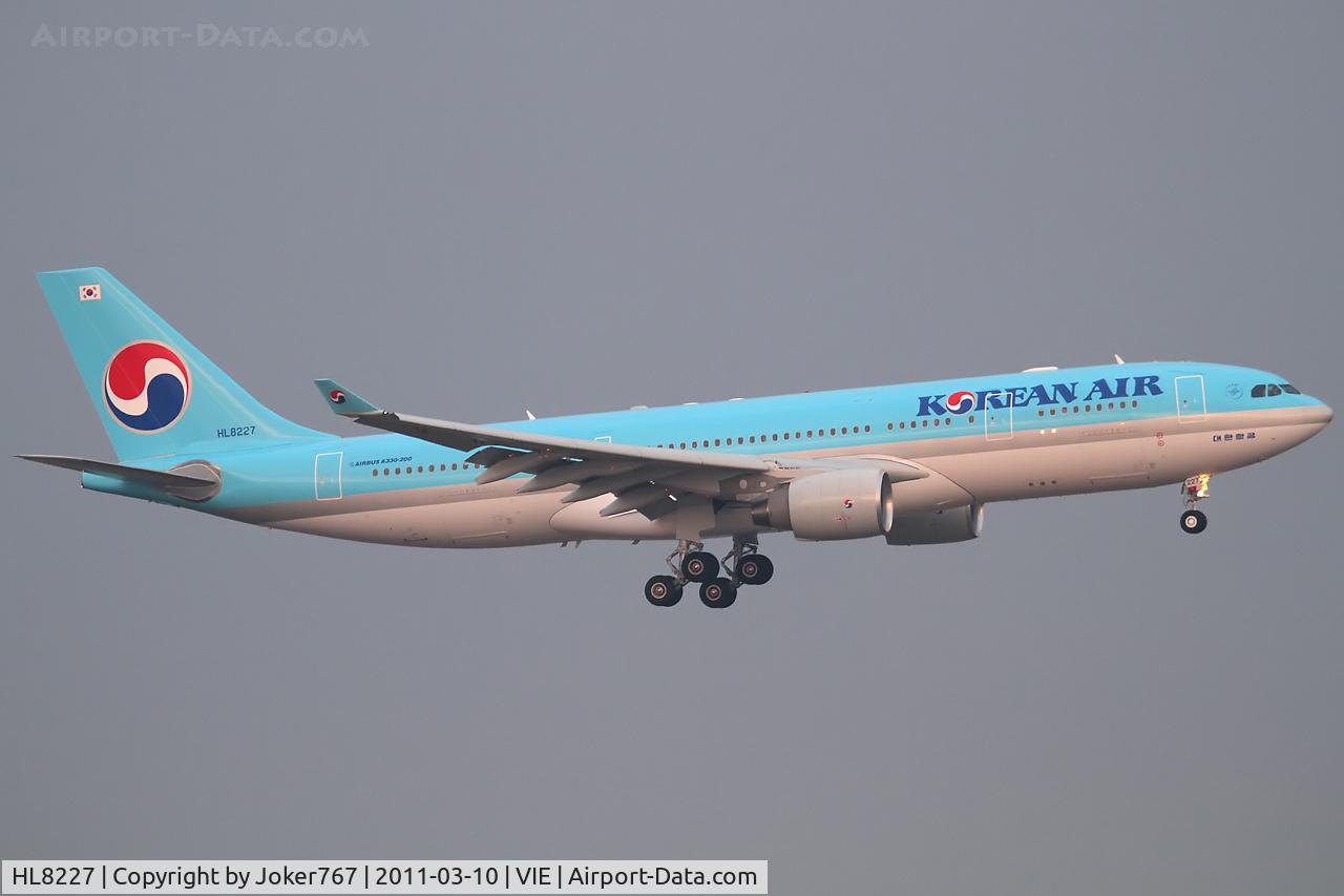HL8227, 2010 Airbus A330-223 C/N 1200, Korean Air