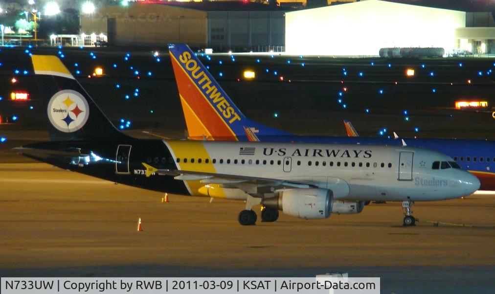 N733UW, 2000 Airbus A319-112 C/N 1205, March 09,2011