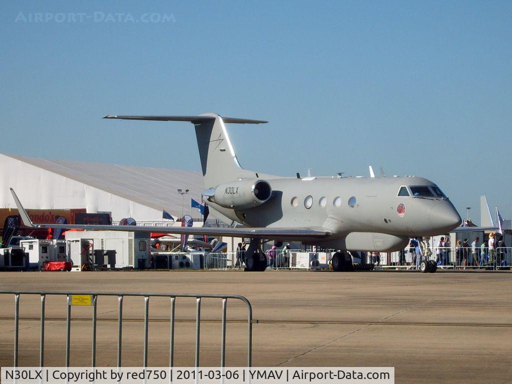 N30LX, 1984 Gulfstream Aerospace G-1159A Gulfstream III C/N 438, On static display at Avalon Air Show