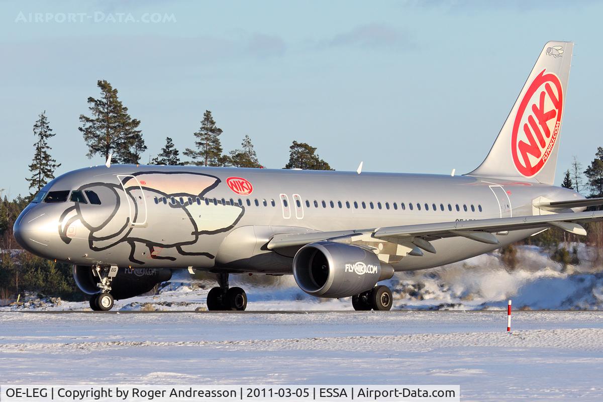 OE-LEG, 2010 Airbus A320-214 C/N 4581, HG2377 VIE-ARN