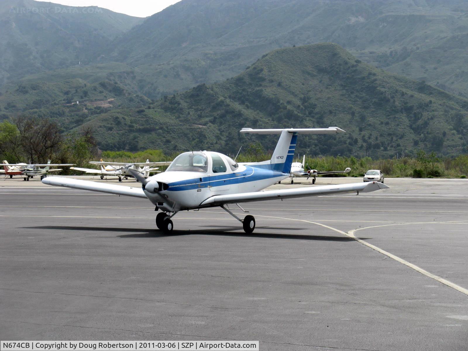 N674CB, 1979 Beech 77 Skipper C/N WA-8, 1979 Beech 77 SKIPPER, Lycoming O-235-L2C 115 Hp, taxi
