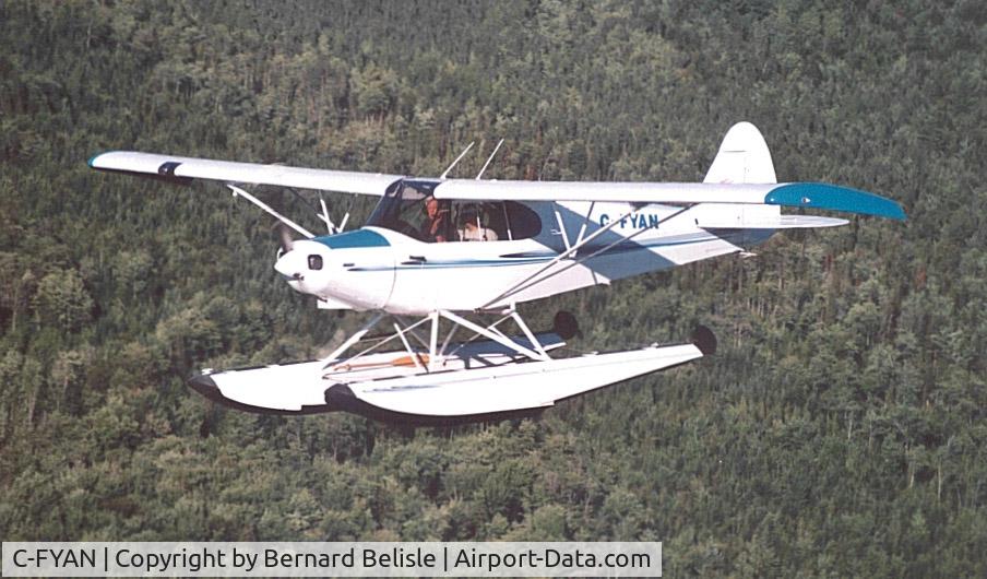 C-FYAN, 1946 Piper PA-12S Super Cruiser C/N 12 976, Have PA-18 landing gear and 2500 ski. 150HP with Borer prop... many, many more.