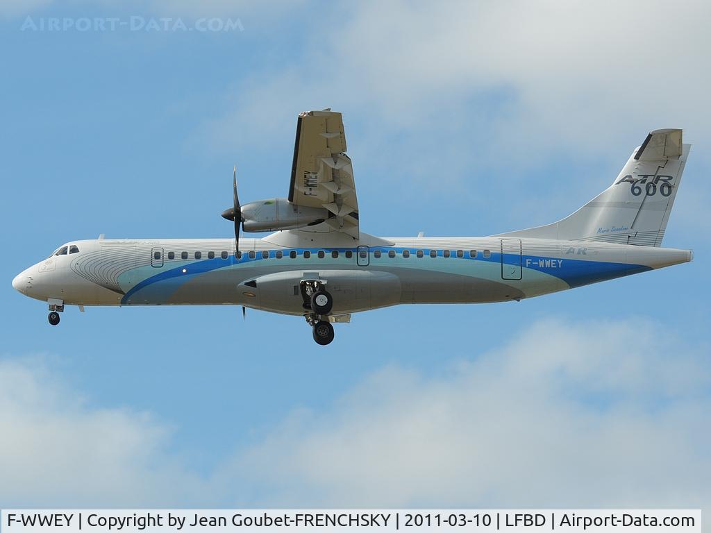 F-WWEY, 1988 ATR 72-201 C/N 098, landing 23