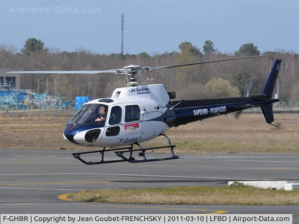 F-GHBR, Eurocopter AS-350BA Ecureuil C/N 1600, Charlie 33 take off