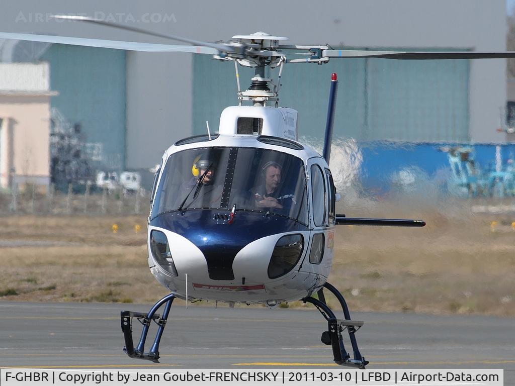 F-GHBR, Eurocopter AS-350BA Ecureuil C/N 1600, Charlie 33 take off