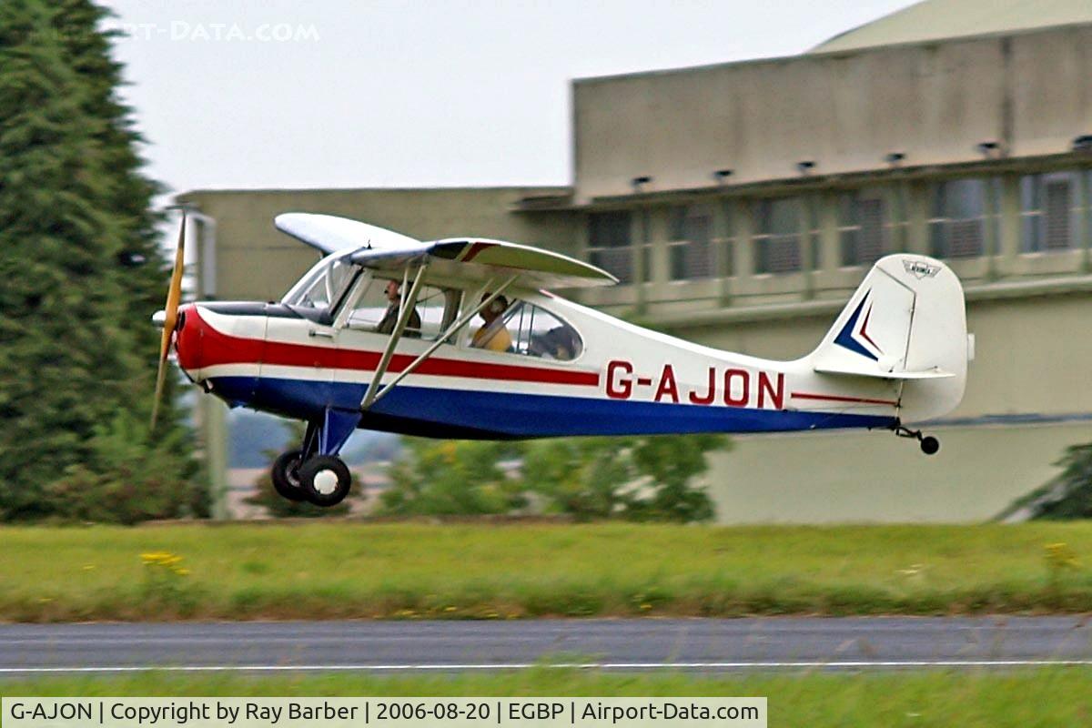 G-AJON, 1947 Aeronca 7AC Champion C/N 7AC-2633, Aeronca 7AC Champion [7AC-2633] Kemble~G 20/8/2006.