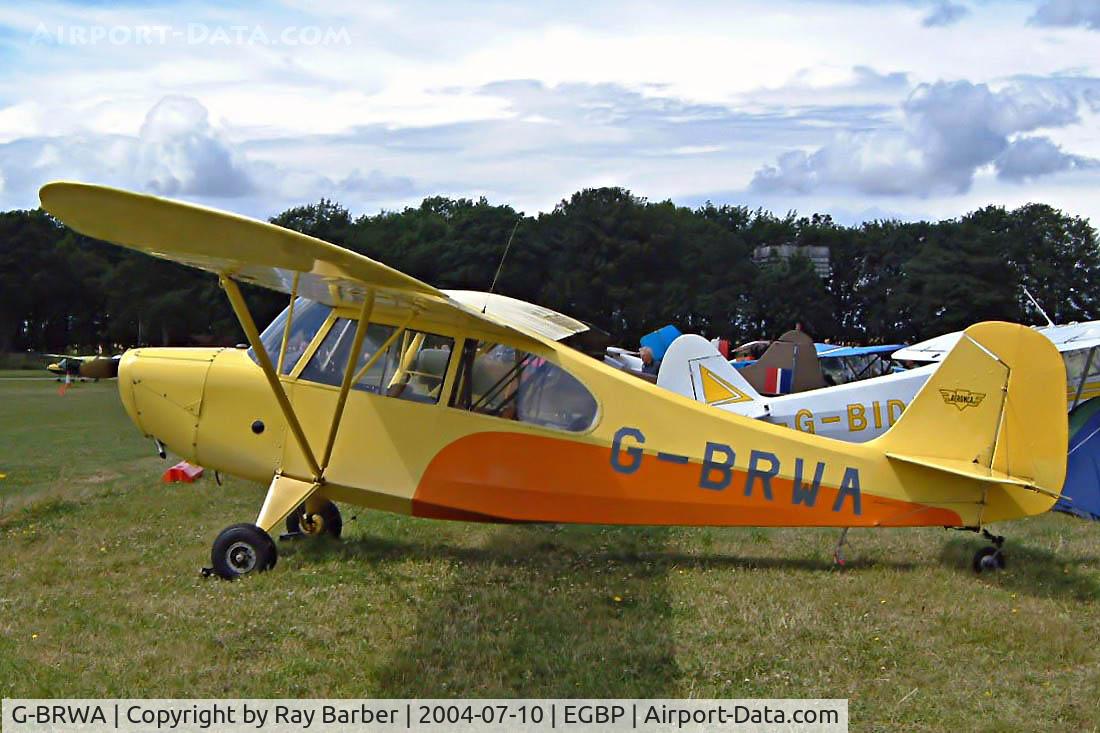G-BRWA, 1945 Aeronca 7AC Champion C/N 7AC-351, Aeronca 7AC Champion [7AC-351] Kemble~G 10/07/2004.
