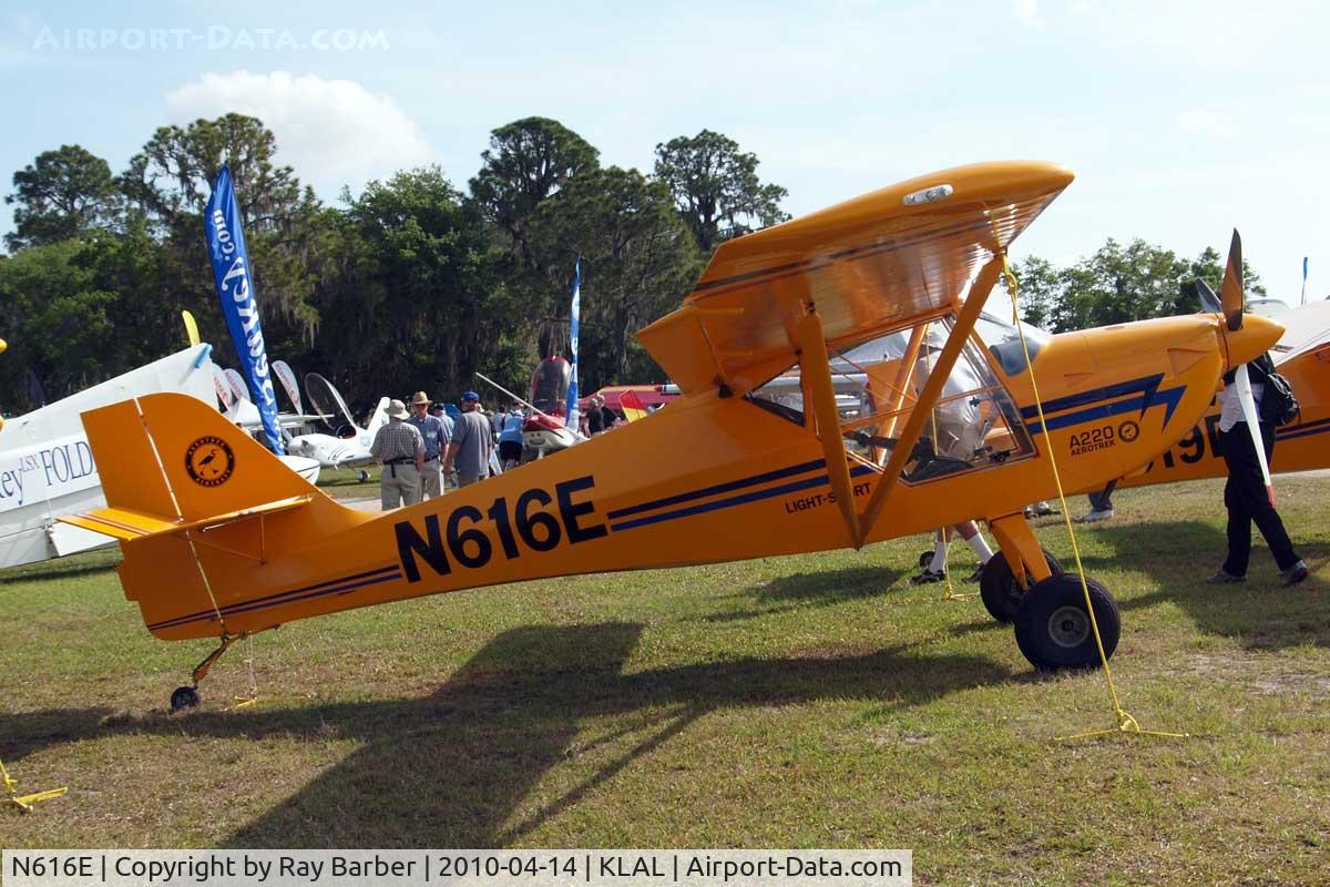 N616E, 2008 Aeropro Eurofox LSA 2K C/N 26508, Aeropro Eurofox A220 [26508]  Lakeland-Linder~N 14/04/2010.
