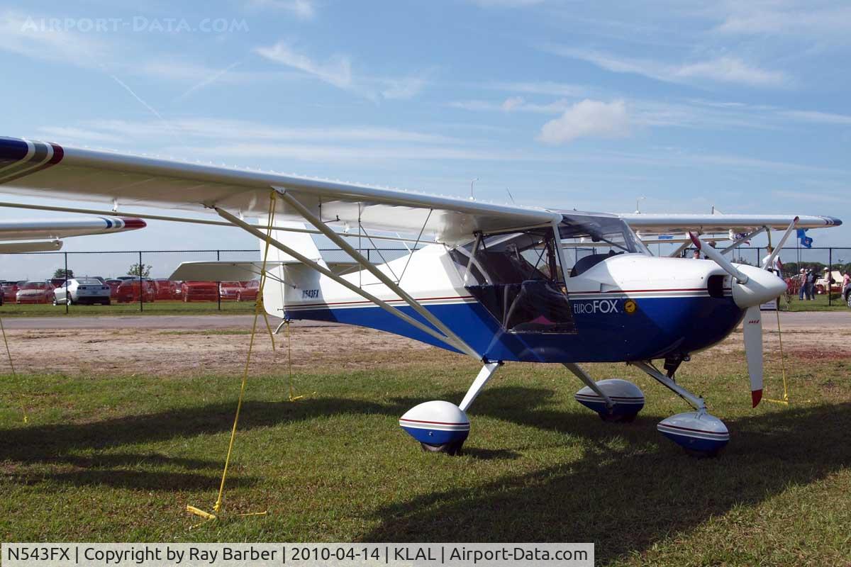 N543FX, 2007 Aeropro Eurofox C/N 001, Aeropro Eurofox [001]  Lakeland-Linder~N 14/04/2010.