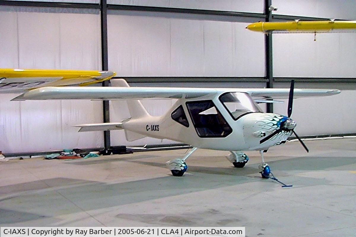C-IAXS, 2002 AEROS SRO UL 2000 Flamingo C/N 006/02 KIT, Aeros SRO Flamingo UL 2000 [006/02 KIT] Holland Landing Airpark~C 21/06/2005. Not the best of shots.