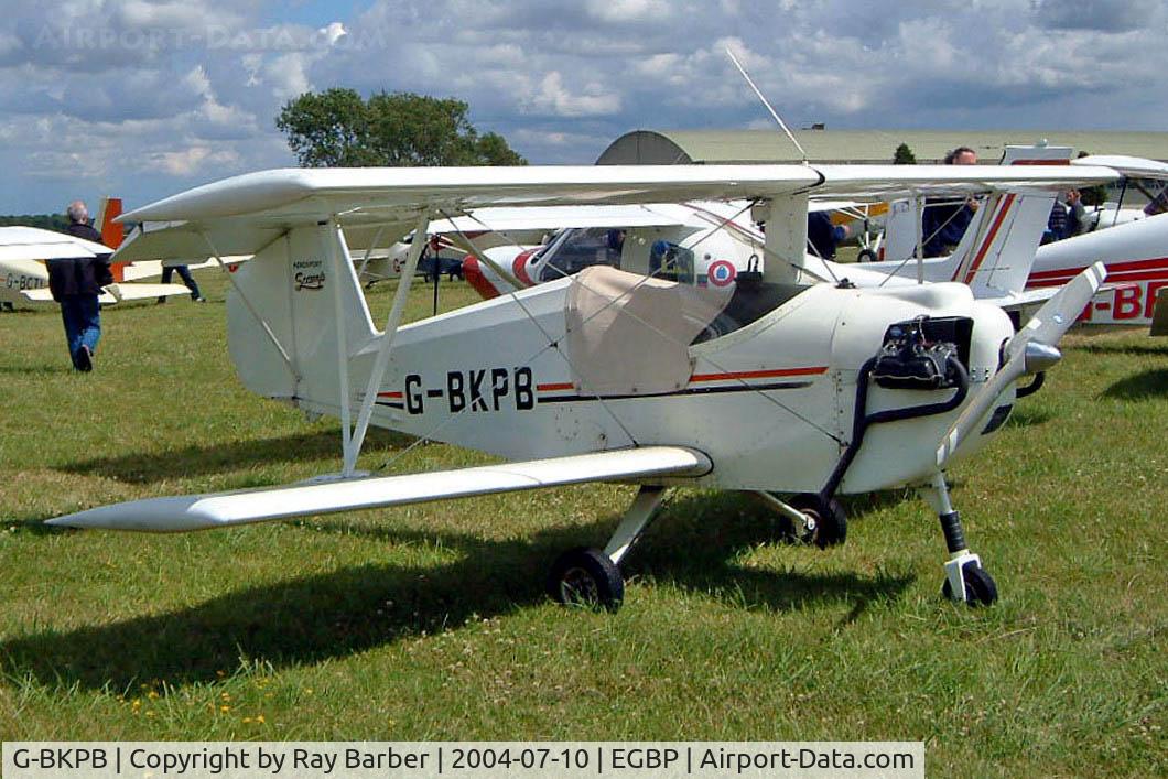 G-BKPB, 1985 Aerosport Scamp C/N PFA 117-10736, Aerosport Scamp [PFA 117-10736] Kemble~G 10/07/2004.