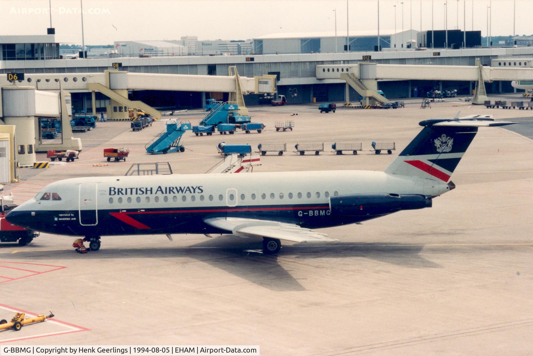 G-BBMG, 1968 BAC 111-408EF One-Eleven C/N BAC.115, Flight operated by Maersk