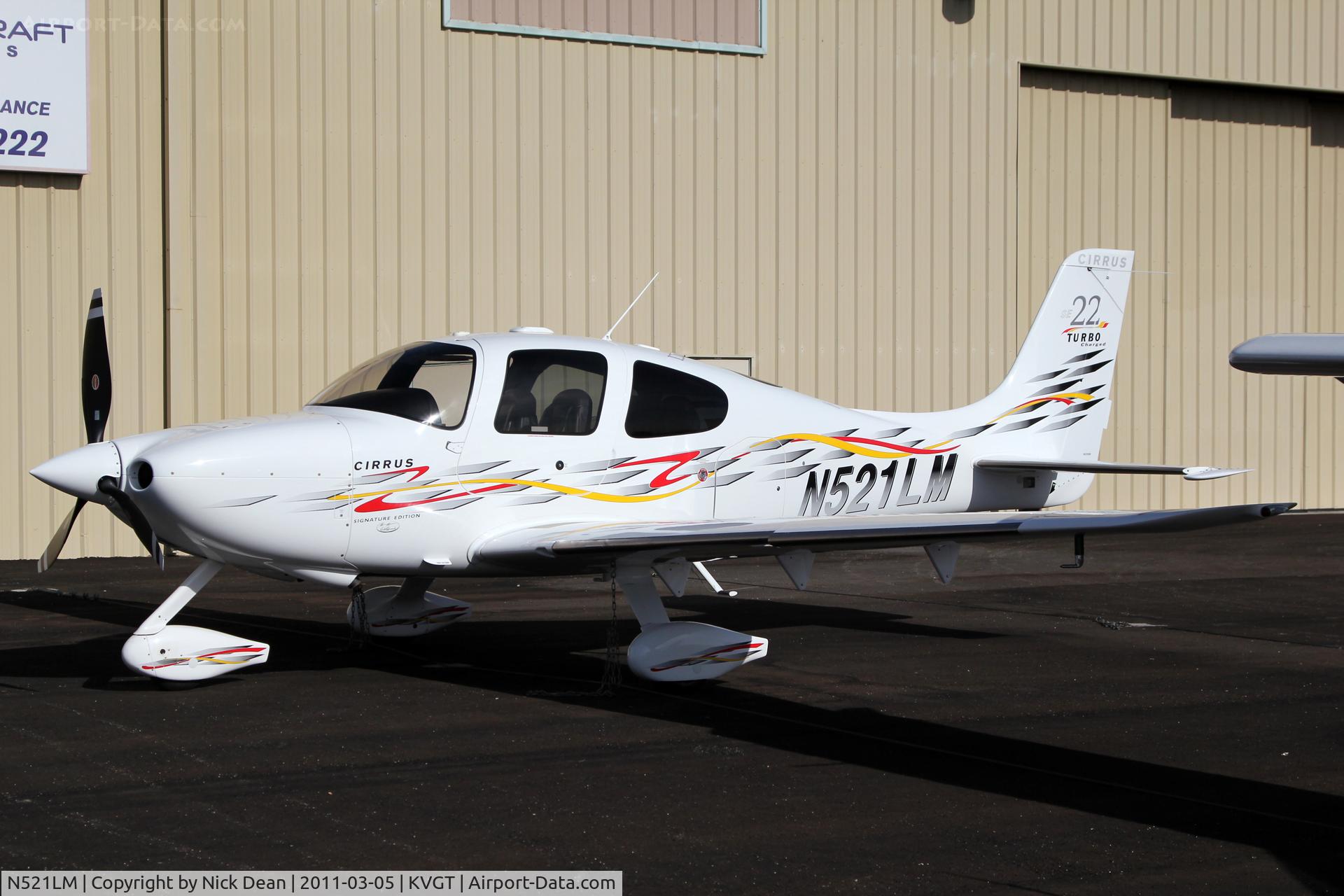 N521LM, 2006 Cirrus SR22 C/N 2243, KVGT