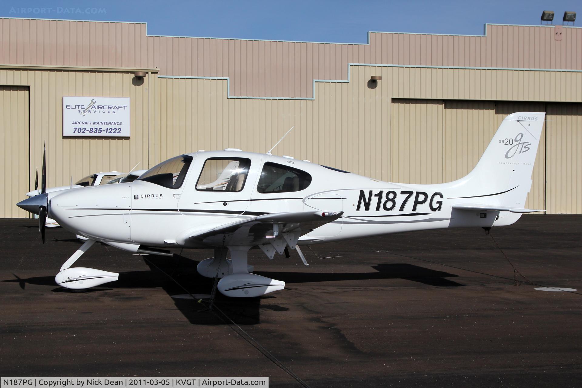 N187PG, 2008 Cirrus SR20 C/N 1892, KVGT