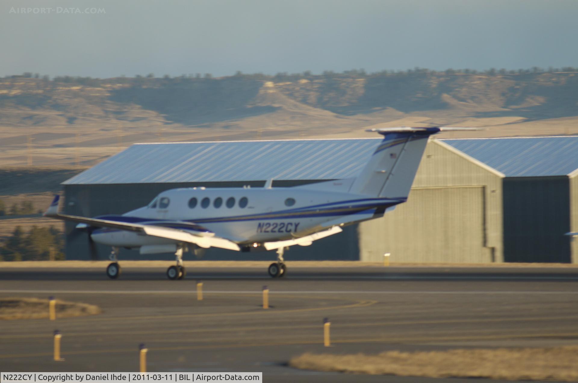 N222CY, 1990 Beech B200 King Air C/N BB-1370, Super King Air Arrives at BIL