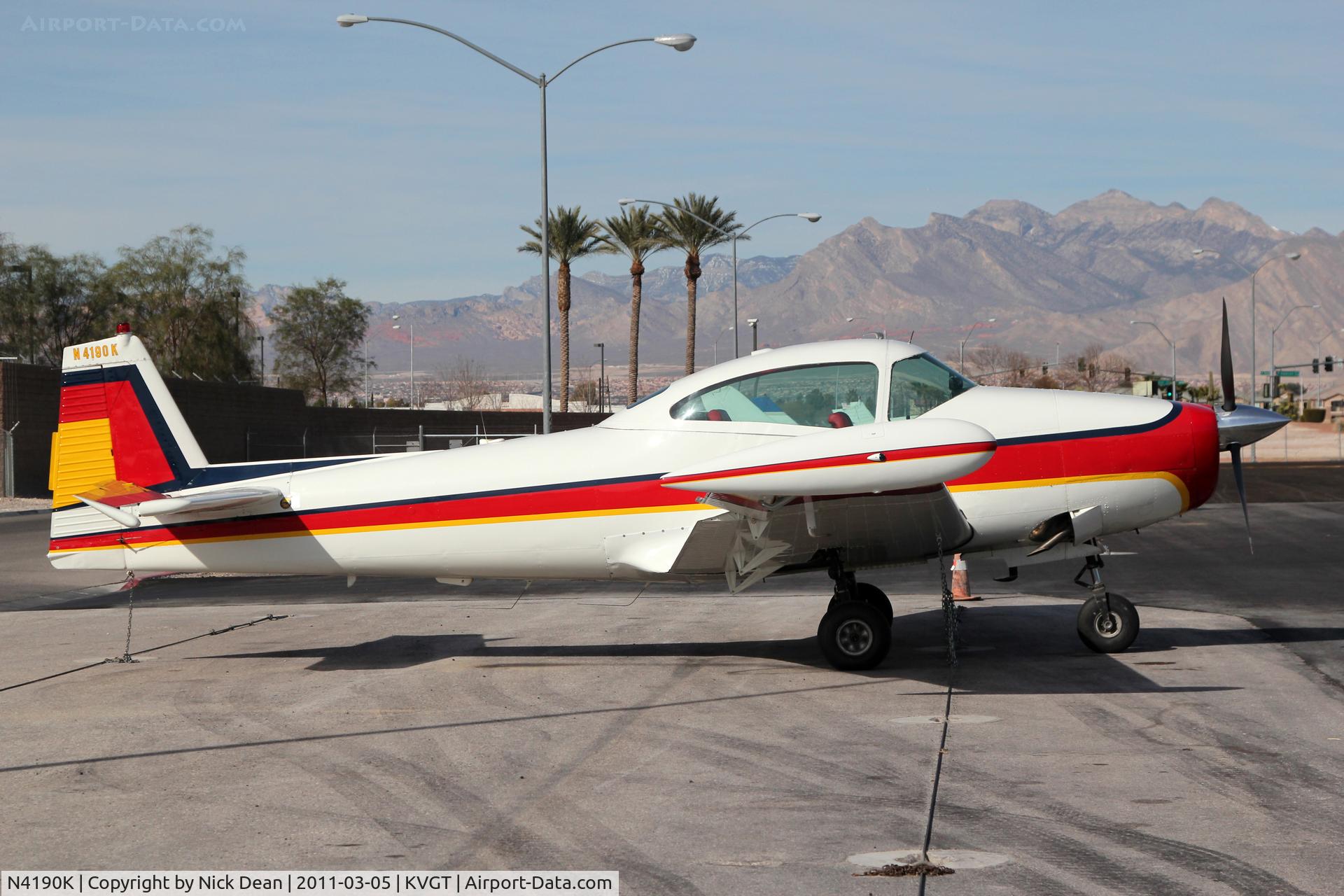 N4190K, 1948 Ryan Navion C/N NAV-4-1190, KVGT