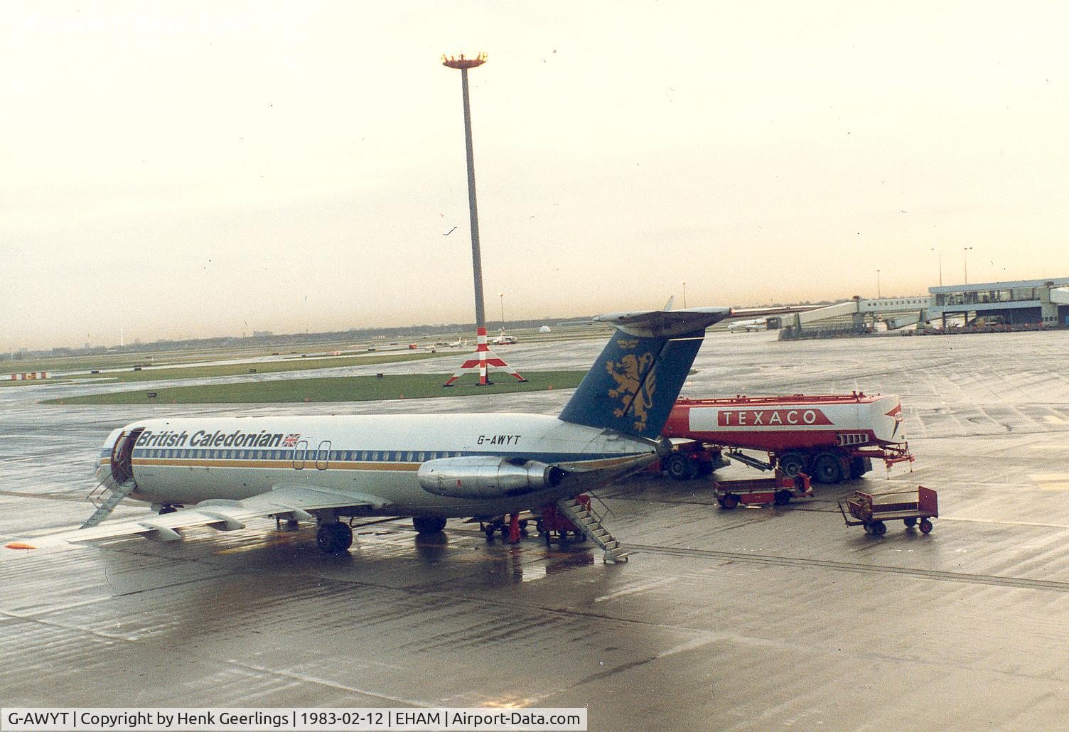 G-AWYT, 1969 BAC 111-501EX One-Eleven C/N BAC.176, British Caledonian