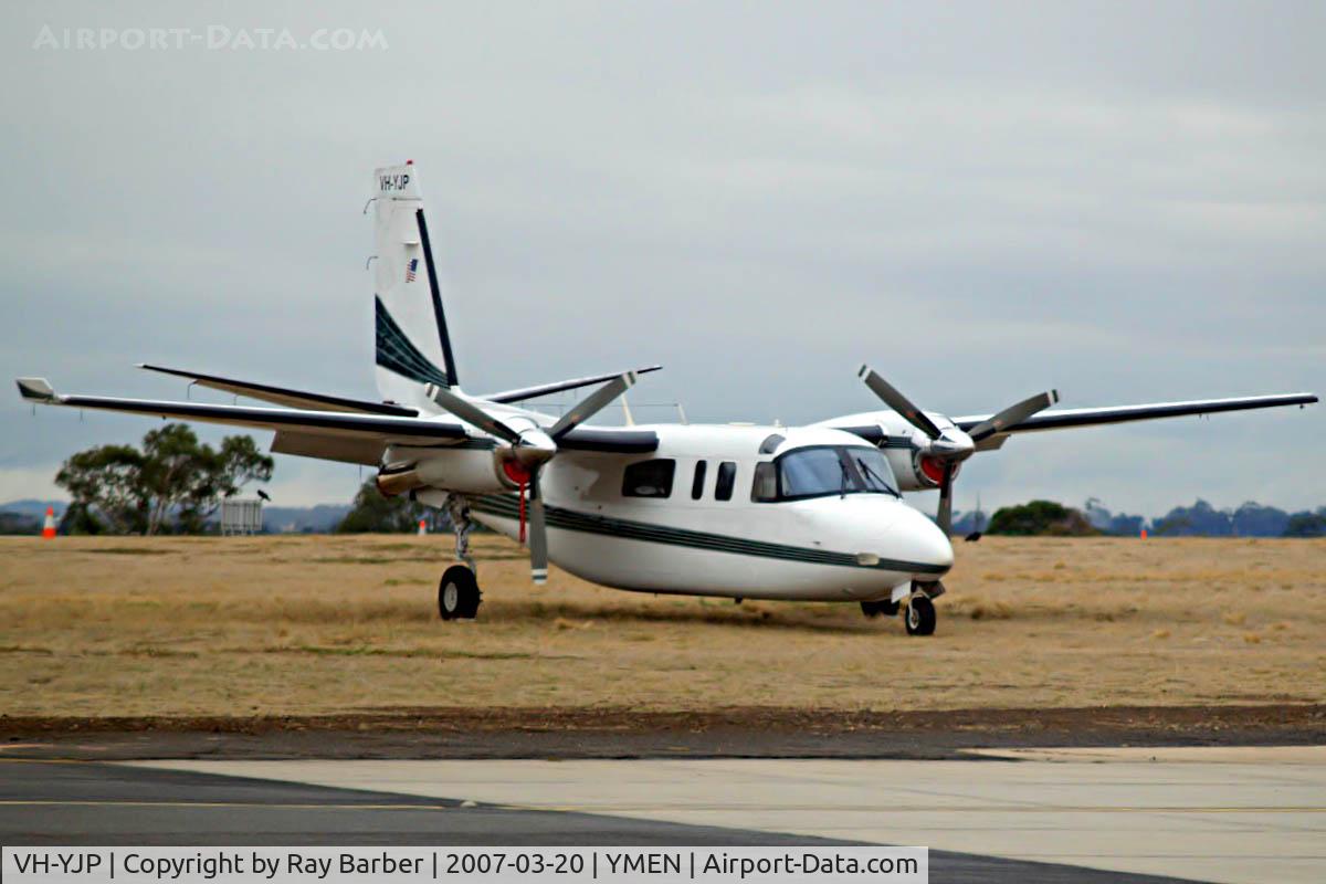 VH-YJP, 1974 Rockwell 690A Turbo Commander Turbo Commander C/N 11173, Rockwell Commander 690A [11173] Essendon~VH 20/03/2007.