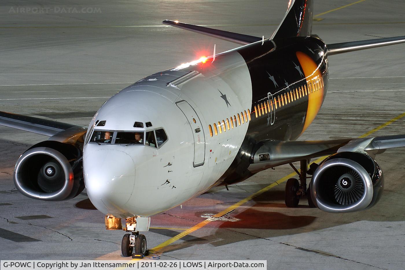 G-POWC, 1991 Boeing 737-33A(QC) C/N 25402, Wintercharter @ LOWS