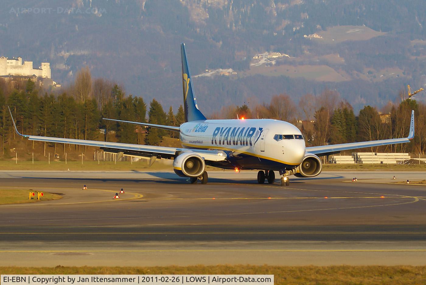 EI-EBN, 2009 Boeing 737-8AS C/N 35003, Wintercharter @ LOWS