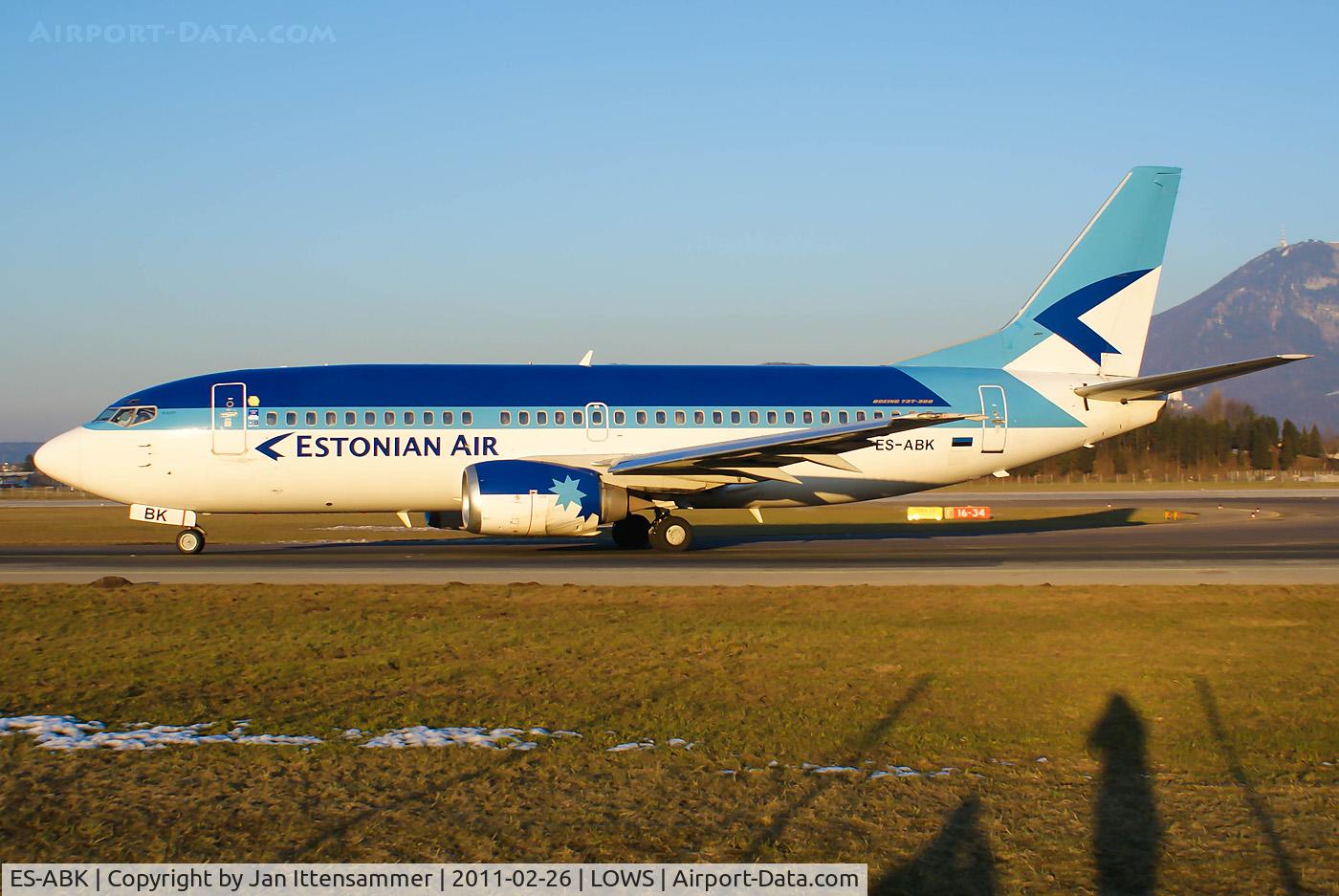ES-ABK, 1998 Boeing 737-36N C/N 28572, Wintercharter @ LOWS