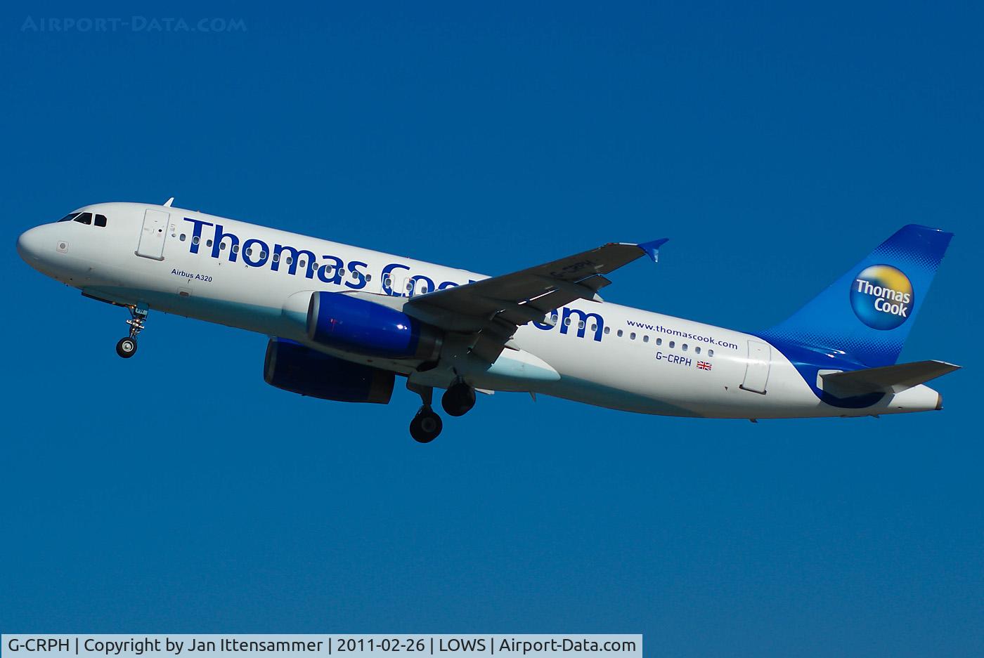G-CRPH, 1993 Airbus A320-231 C/N 424, Wintercharter @ LOWS