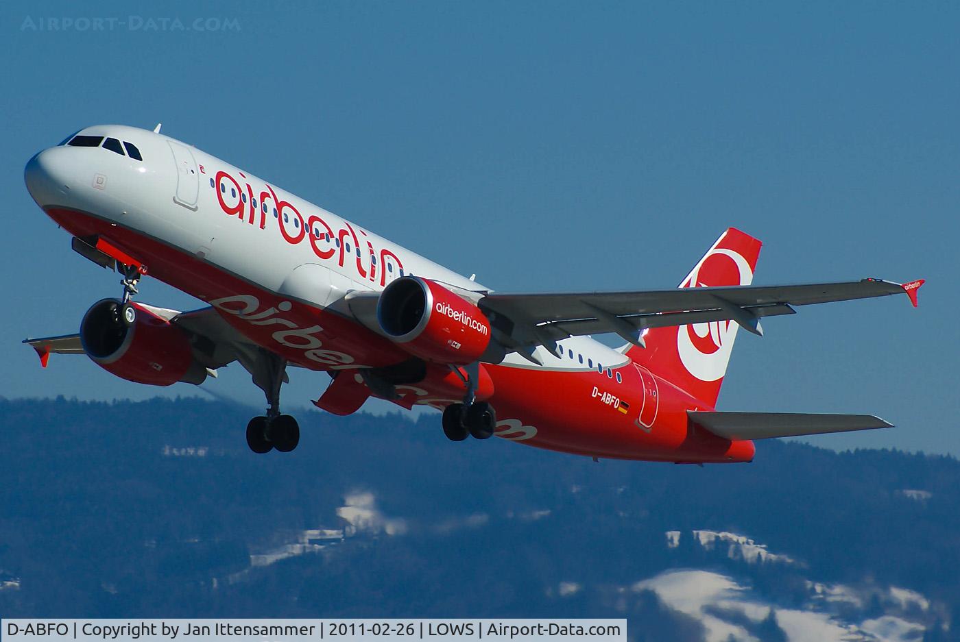 D-ABFO, 2010 Airbus A320-214 C/N 4564, Wintercharter @ LOWS